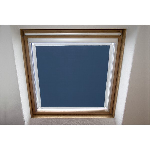 Niebieska termiczna zasłona zaciemniająca 59x92 cm – Maximex-image-1