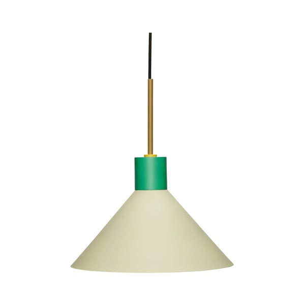 Beżowa lampa wisząca ø 35 cm Crayon – Hübsch
