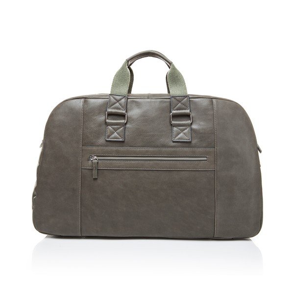 Ciemnozielona torba podróżna ze skóry cielęcej Ferruccio Laconi Traveler-image-2