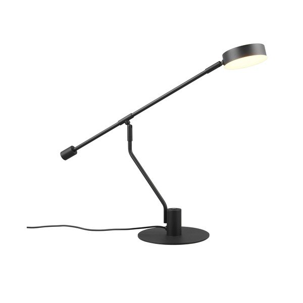 Lampa stołowa LED z elastyczną konstrukcją w kolorze matowej czerni (wysokość 64 cm) Manduro – Trio