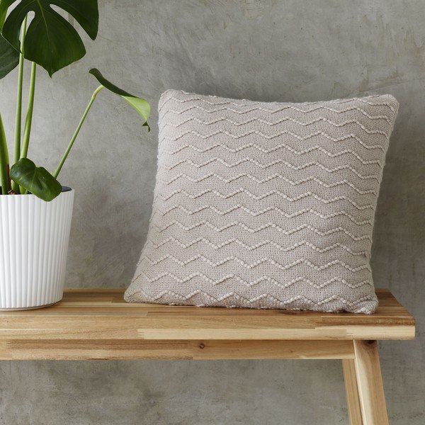 Poduszka dekoracyjna 43x43 cm Chevron – Catherine Lansfield-image-1