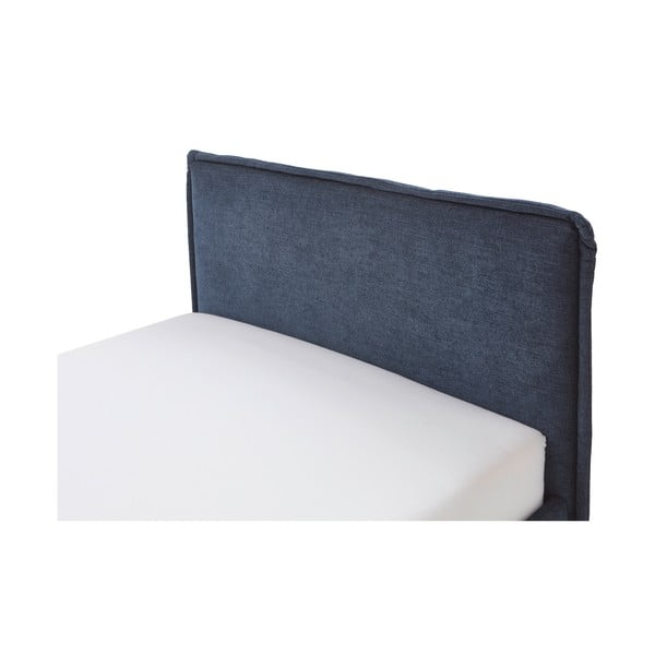 Ciemnoniebieskie tapicerowane łóżko dziecięce bez stelaża 140x200 cm Fun – Meise Möbel-image-3