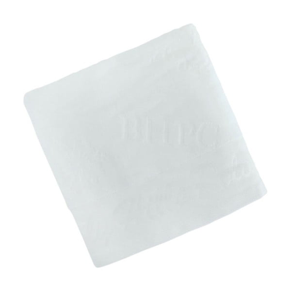 Biały bawełniany ręcznik BHPC Velvet, 50x100 cm