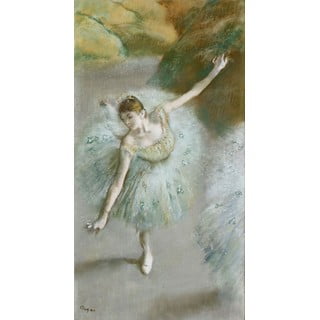 Reprodukcja obrazu Edgara Degasa Dancer in Green – Fedkolor, 30x55 cm