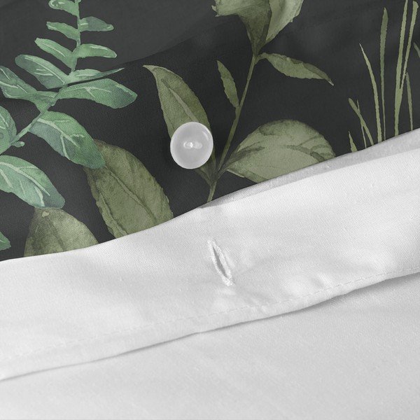 Bawełniana poszwa na kołdrę Happy Friday Basic Fern, 140x200 cm-image-1