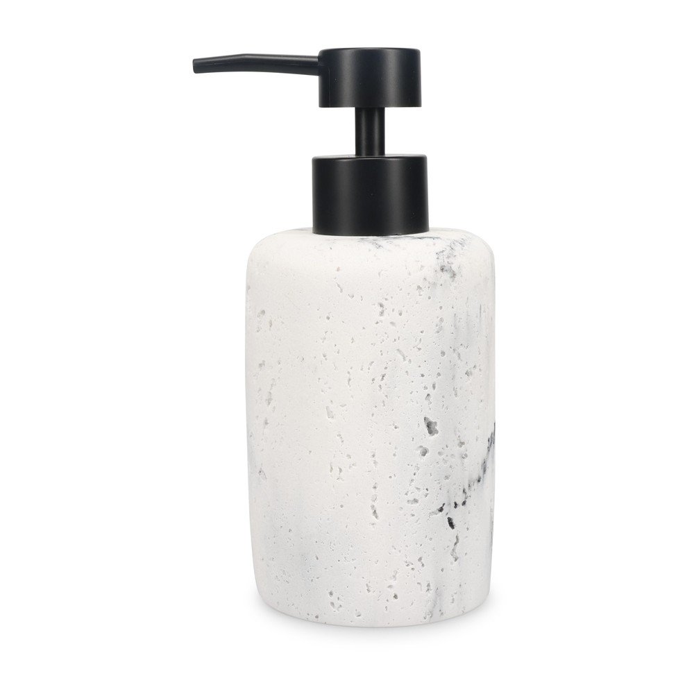 Biały dozownik do mydła z żywicy polimerowej 250 ml Suds – S|P Collection