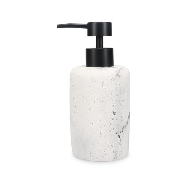 Biały dozownik do mydła z żywicy polimerowej 250 ml Suds – S|P Collection