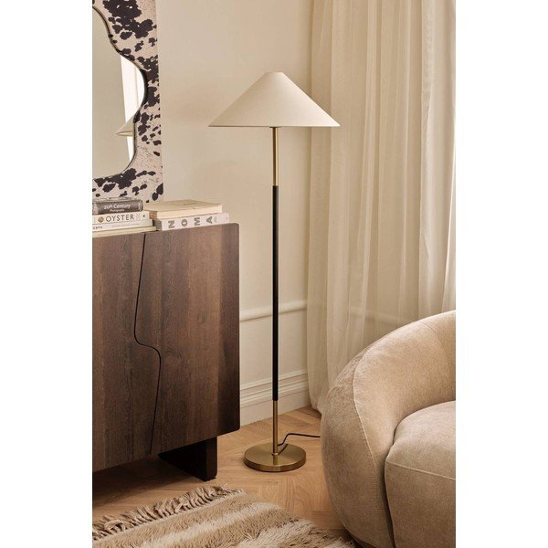Tekstylna lampa stojąca (wysokość 150 cm) Gabriel – Ellos Home-image-2