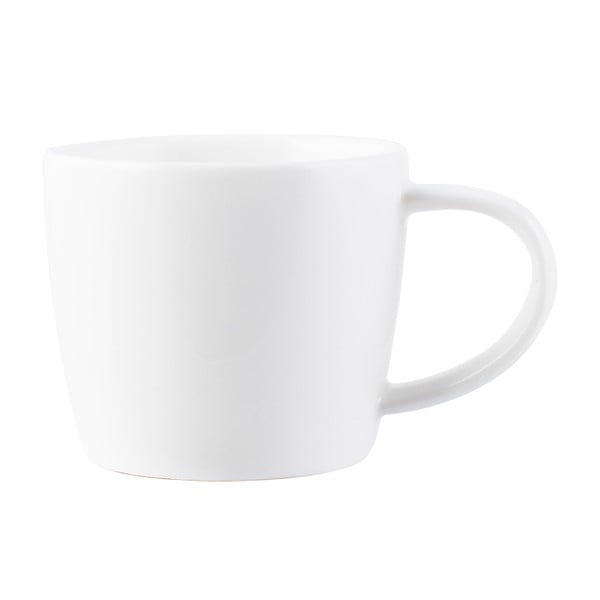 Biały porcelanowy kubek do espresso Mikasa Ridget, 0,1 l