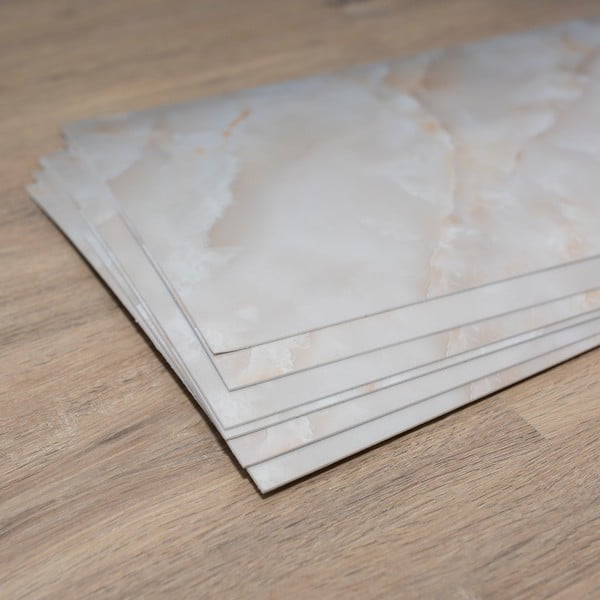 Płytki samoprzylepne na ścianę zestaw 6 szt. 60x30 cm Breccia Oniciata – SP TREND-image-1