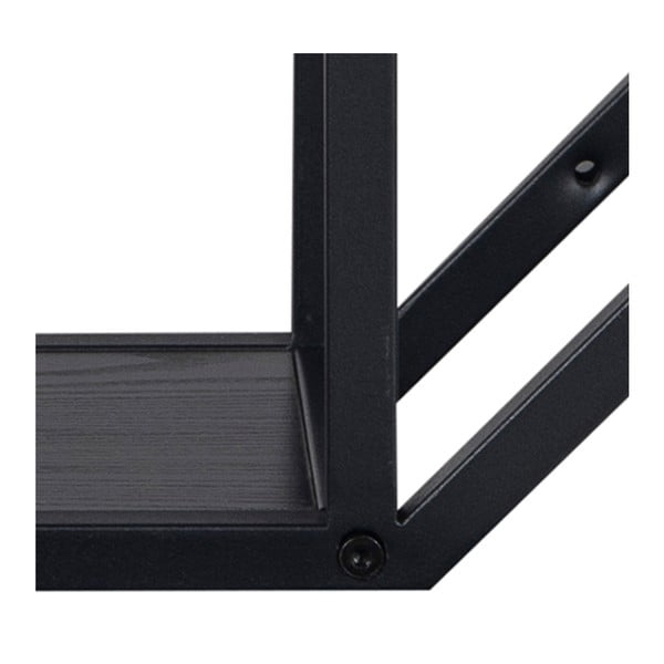 Czarna półka ścienna Actona Seaford-image-4