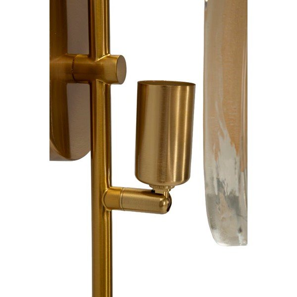 Szklany kinkiet w kolorze złota Softy – Mauro Ferretti-image-3