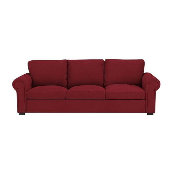 Czerwona sofa Windsor & Co Sofas Hermes, 245 cm