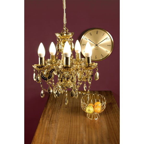 Kosz na owoce w kolorze złota PT LIVING Wired-image-1