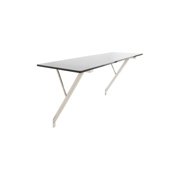 Wiszące ścienne biurko ze szklanym blatem 40x120 cm Kullaberg – Jotex