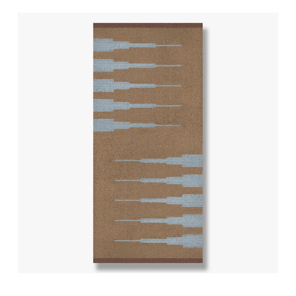Brązowy dywan odpowiedni do prania 70x150 cm Marker – Mette Ditmer Denmark