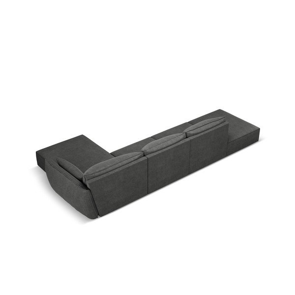 Szary narożnik (prawostronny) Vanda – Mazzini Sofas-image-3