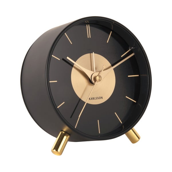 Budzik ø 11 cm Gold Disc – Karlsson-image-2