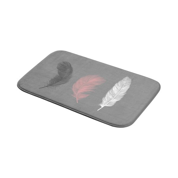 Szary dywanik łazienkowy 45x75 cm Penelope – douceur d'intérieur-image-2