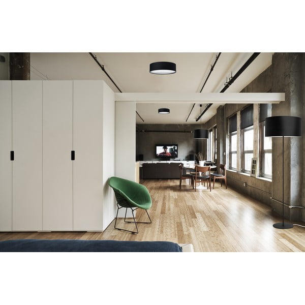 Czarna lampa sufitowa Sotto Luce MIKA, ⌀ 30 cm-image-1