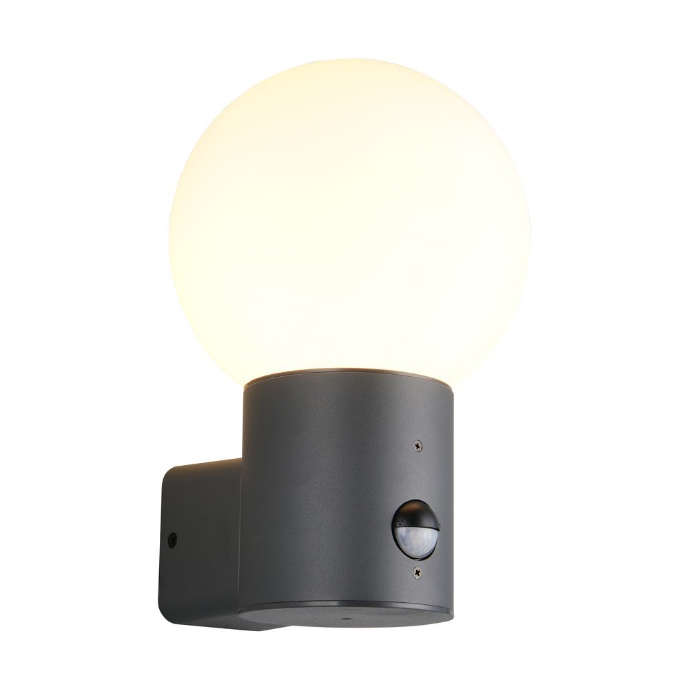 Lampa zewnętrzna ścienna z czujnikiem ruchu ø 18 cm Mures – Trio (zdjęcie 5)