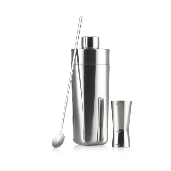 Zestaw barmański do drinków ze stali nierdzewnej Rocks – Zone