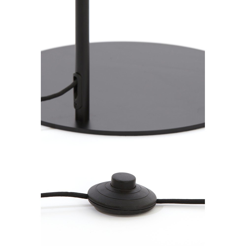 Czarna lampa stojąca (wysokość 160 cm) Solna – Light & Living (zdjęcie 4)