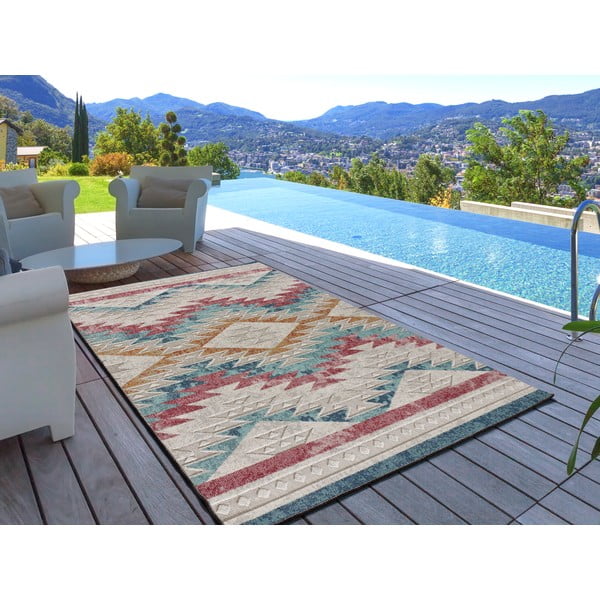 Beżowy dywan odpowiedni na zewnątrz 150x80 cm Soley – Universal-image-1