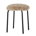 Beżowy metalowy stołek sztaplowany Linard – Bloomingville