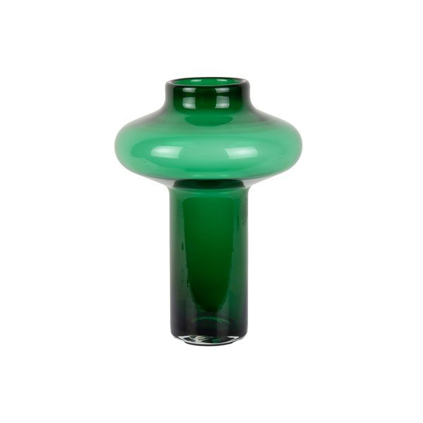 Zielony szklany wazon (wysokość 37 cm) Asombroso  – PT LIVING