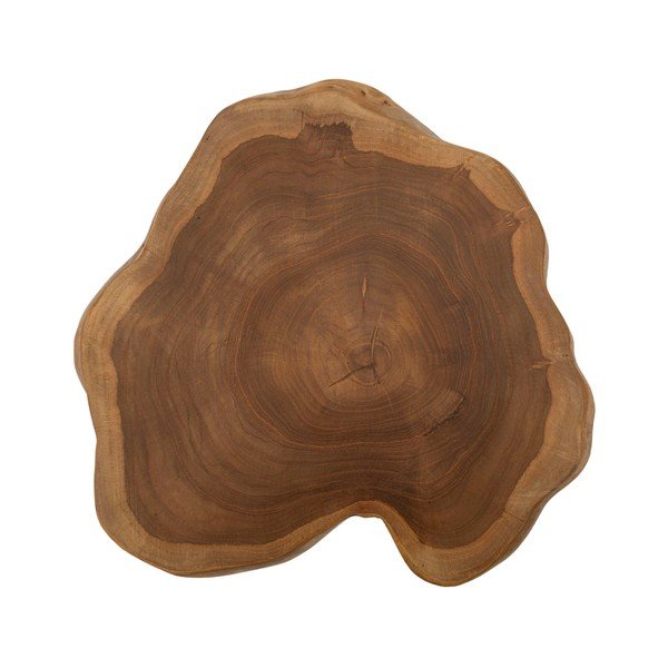 Stołek z litego drewna tekowego w naturalnym kolorze Budut – Mauro Ferretti-image-4