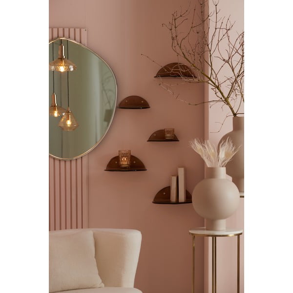 Brązowa półka szklana Joshua – Light & Living-image-1