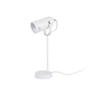 Biała lampa stołowa Leitmotiv Husk