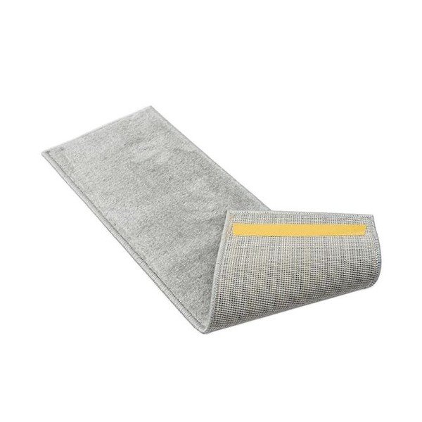 Szare dywaniki na schody zestaw 13 szt. 22x73 cm Pure Grey – Mila Home