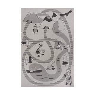 Kremowy dywan dla dzieci Ragami Animals, 160x230 cm