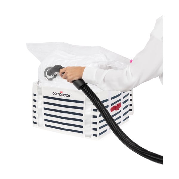 Pojemnik na ubrania Compactor Medium Mariniere 3D Vacuum Bag, 125 l-image-3