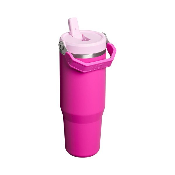 Różowy termos ze stali nierdzewnej 890 ml The IceFlow™ Flip Straw 2.0 Cherry Blossom – Stanley-image-2