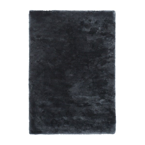 Czarny dywan wykonany ręcznie Obsession My Curacao Cur Stee, 60x110 cm