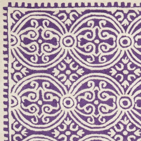Wełniany dywan Safavieh Marina Purple, 243x152 cm-image-1