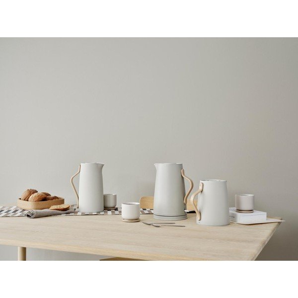 Beżowy dzbanek termos ze stali nierdzewnej 1,2 l Emma – Stelton-image-3