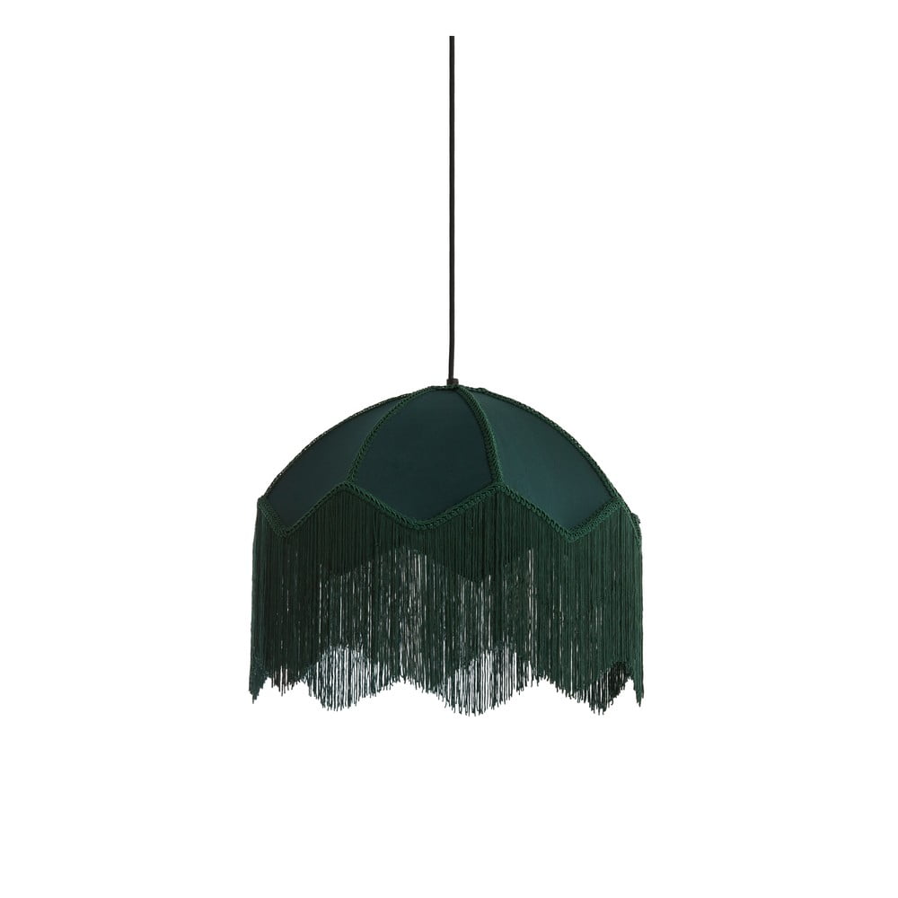 Morska lampa wisząca z tekstylnym kloszem ø 40 cm Malacia – Light & Living