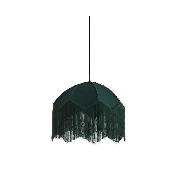 Morska lampa wisząca z tekstylnym kloszem ø 40 cm Malacia – Light & Living