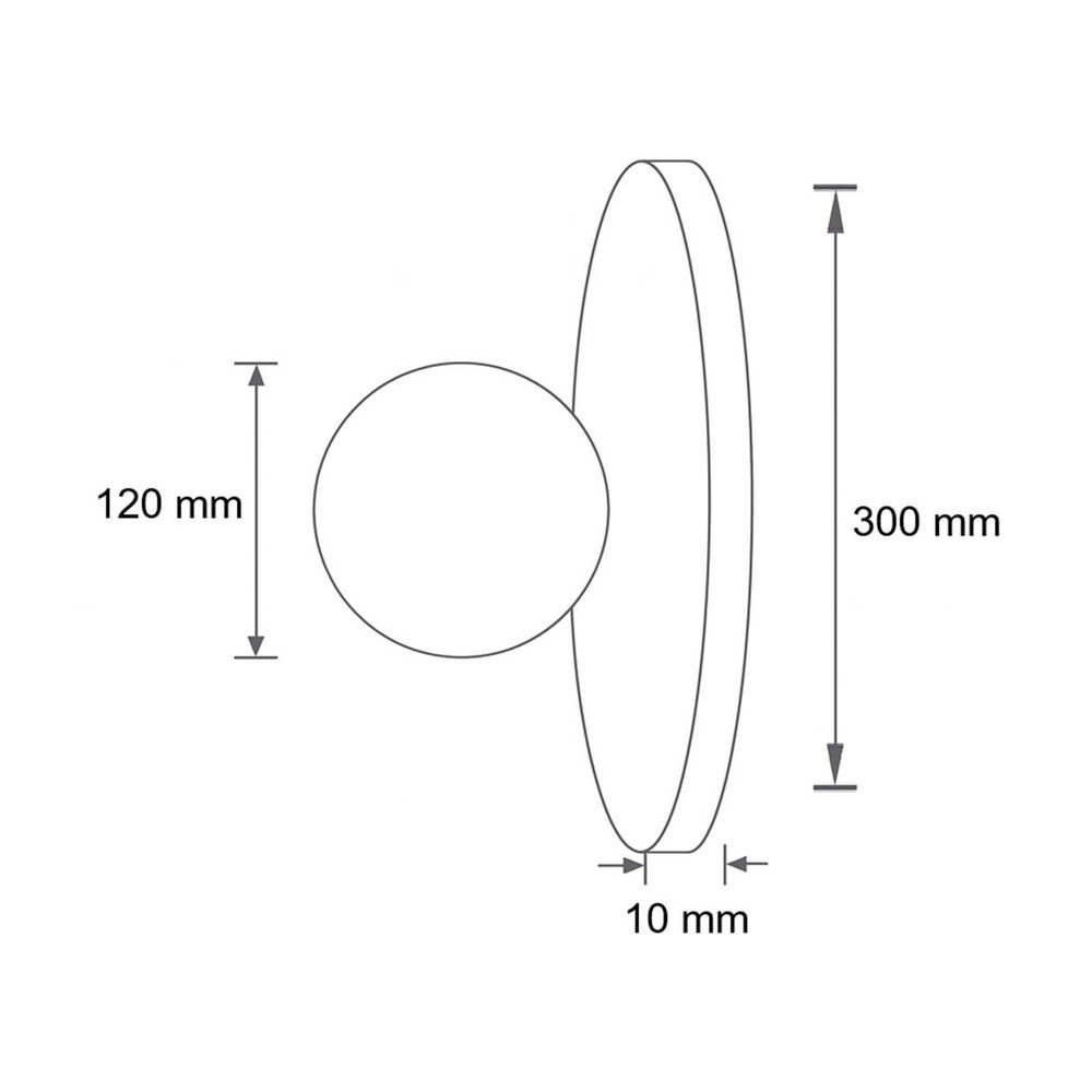Beżowa kamienna lampa sufitowa ze szklanym kloszem ø 12 cm Hilde – Opviq lights (zdjęcie 9)