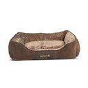 Brązowe pluszowe legowisko dla psa 70x90 cm Scruffs Chester XL – Plaček Pet Products