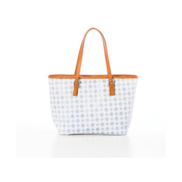 Skórzana torebka Margherita White-image-3