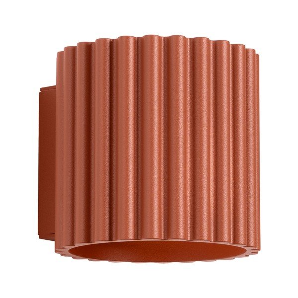 Pomarańczowy kinkiet ø 10 cm Zora – Sollux