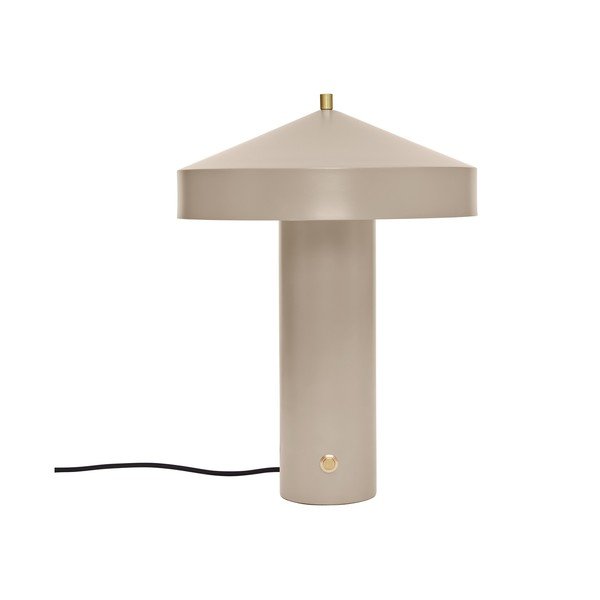 Szarobrązowa metalowa lampa stołowa (wysokość 41 cm) Hatto – OYOY Living Design