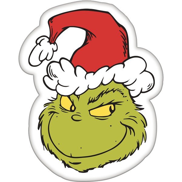 Polarowa poduszka dziecięca 29x36 cm Grinch – Jerry Fabrics