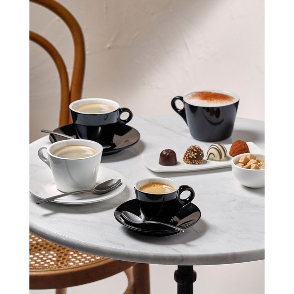 Biała porcelanowa filiżanka do cappuccino 160 ml Barista – BonBistro-image-1