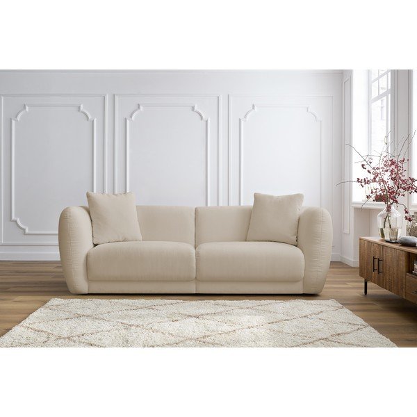 Beżowa sofa 230 cm Bourbon – Bobochic Paris-image-1